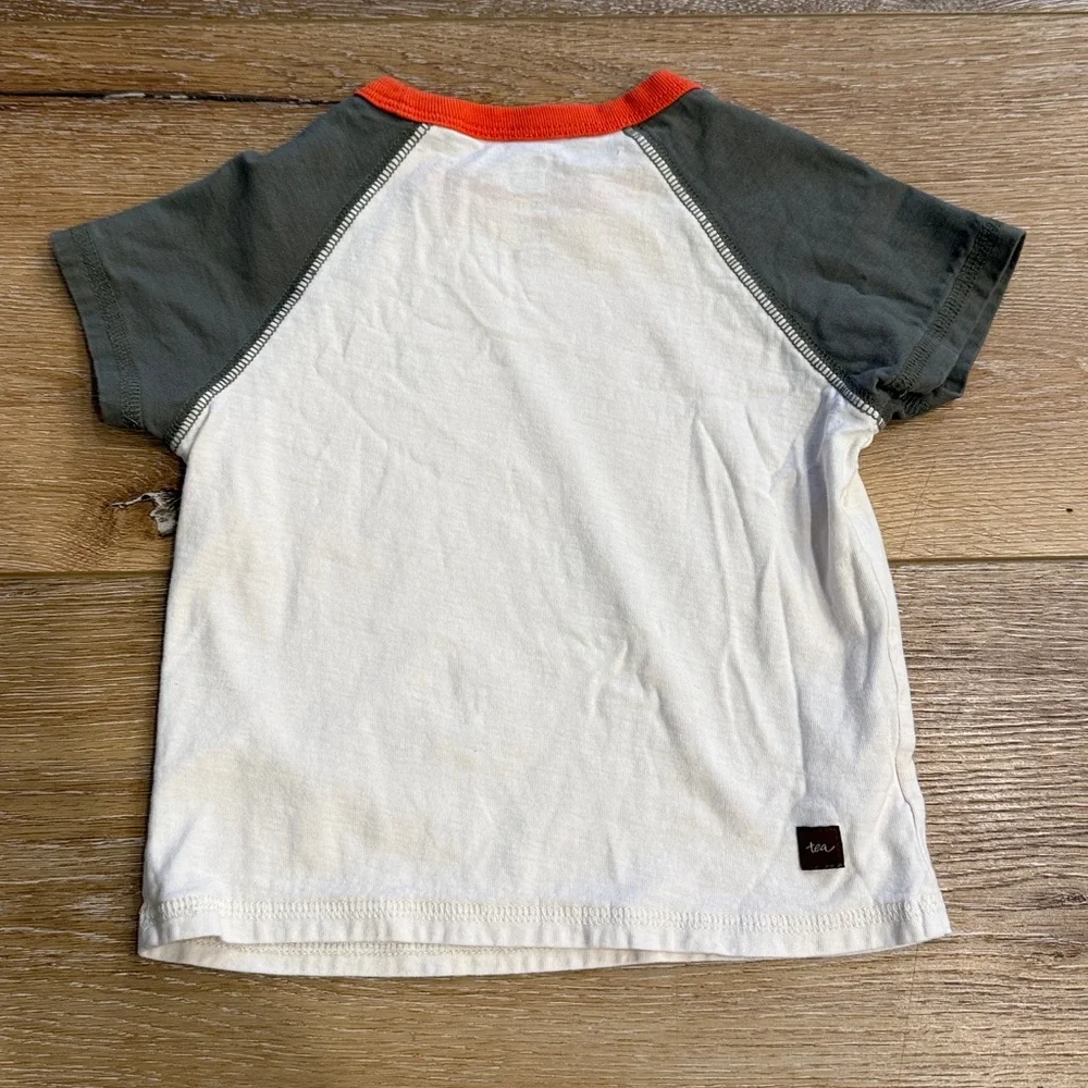 Tea Collection Kids Reptile Tee -‎ Red, Yellow, Green